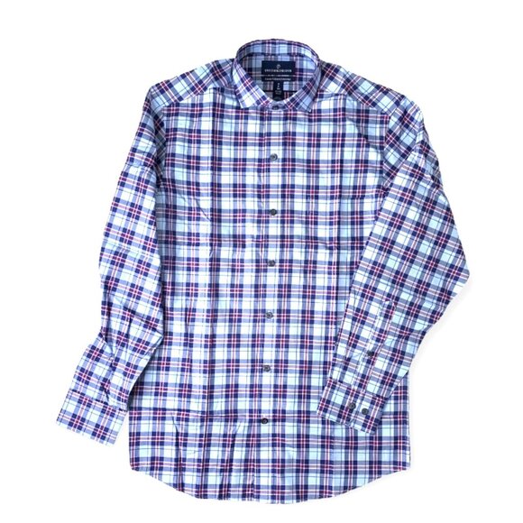 Buttoned Down Classic Men's Plaid Print Long Sleeve Button-Down Shirt - Picture 2 of 10